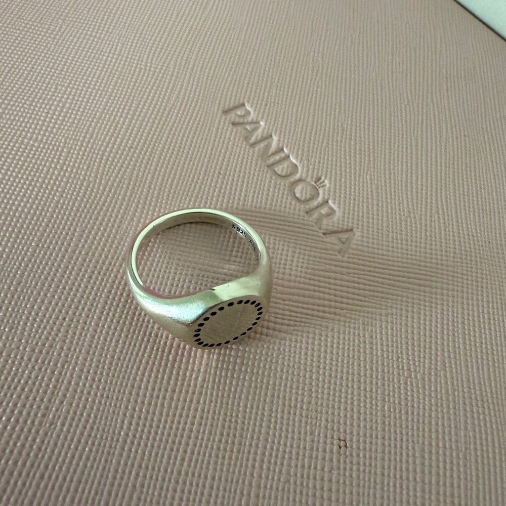 Authentic Pandora silver ring retired size 54